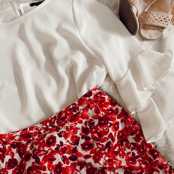 Who What Wear Dresses & Skirts - Who What Wear || floral midi skirt
